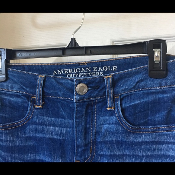 CUTE! AE super stretch jegging jeans size 2 - Picture 6 of 14